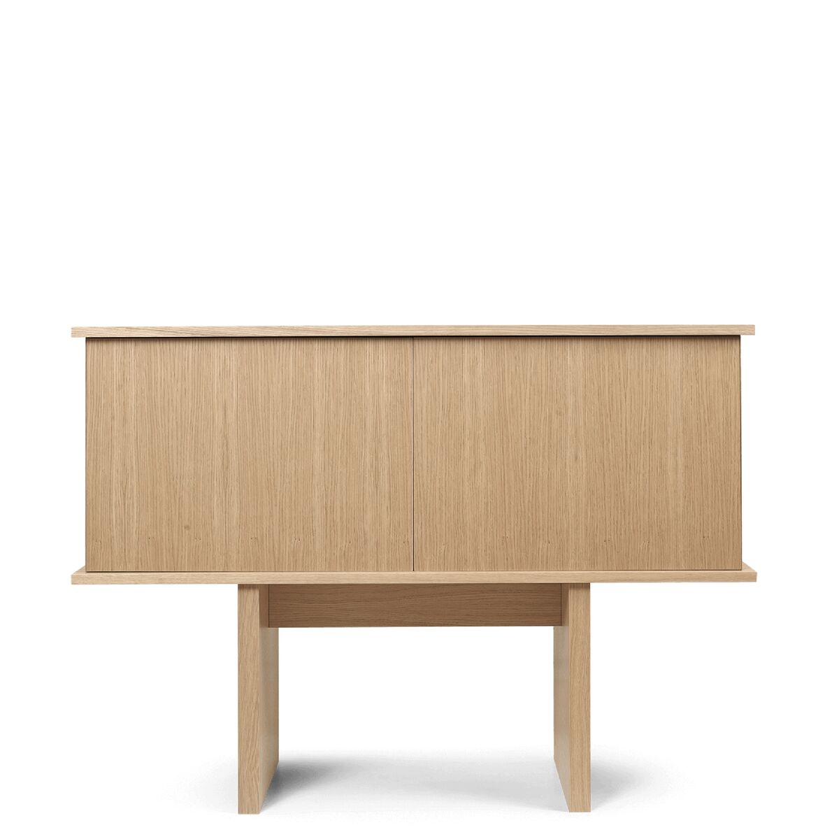 Buffet sur Pilotis Simple Chêne Naturel