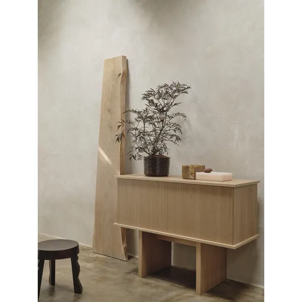 Stilt Sideboard Single Natural Oak