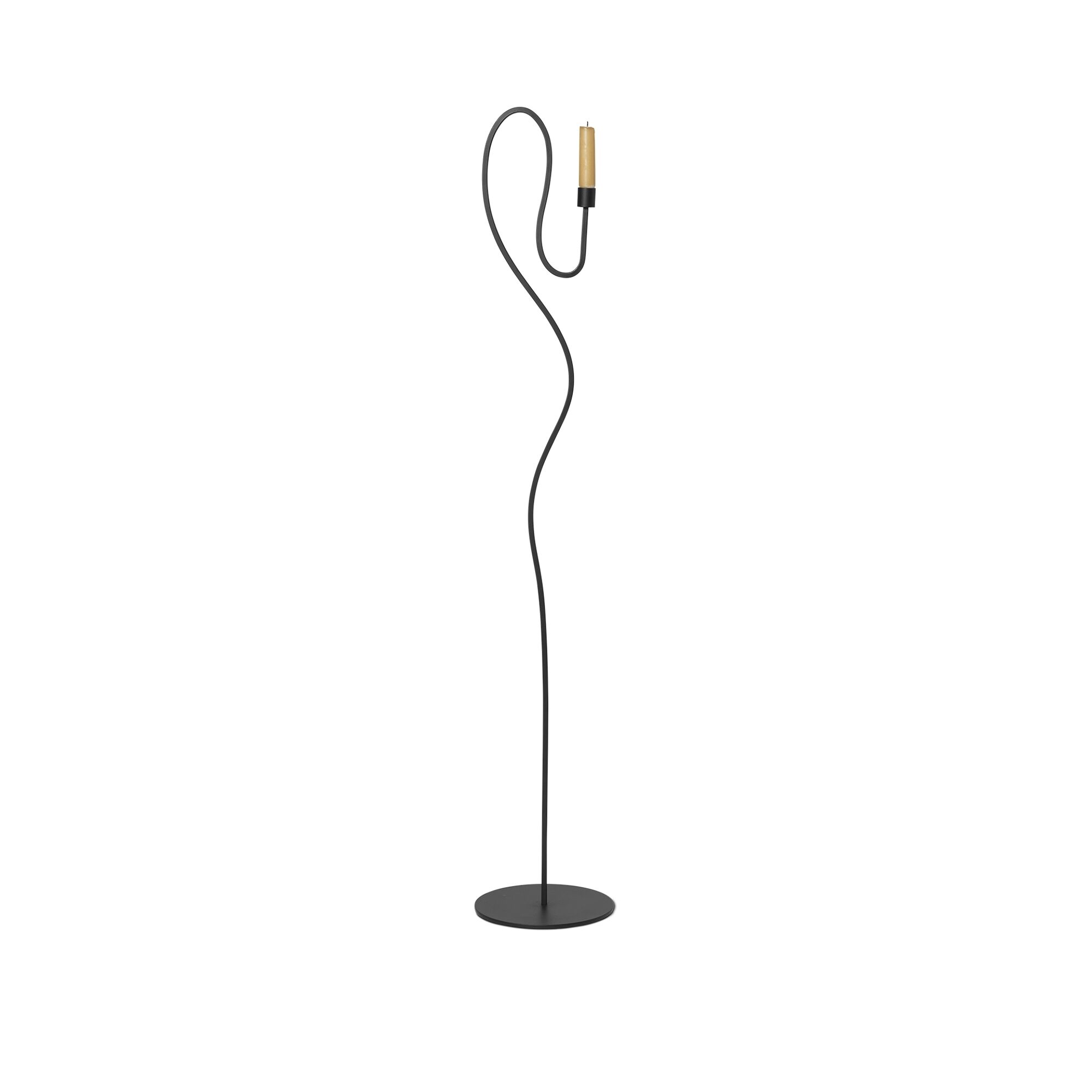 Valse Support de Lampadaire Noir