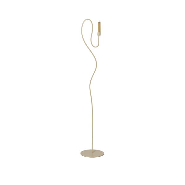 Valse Floor Candle Holder Cashmere