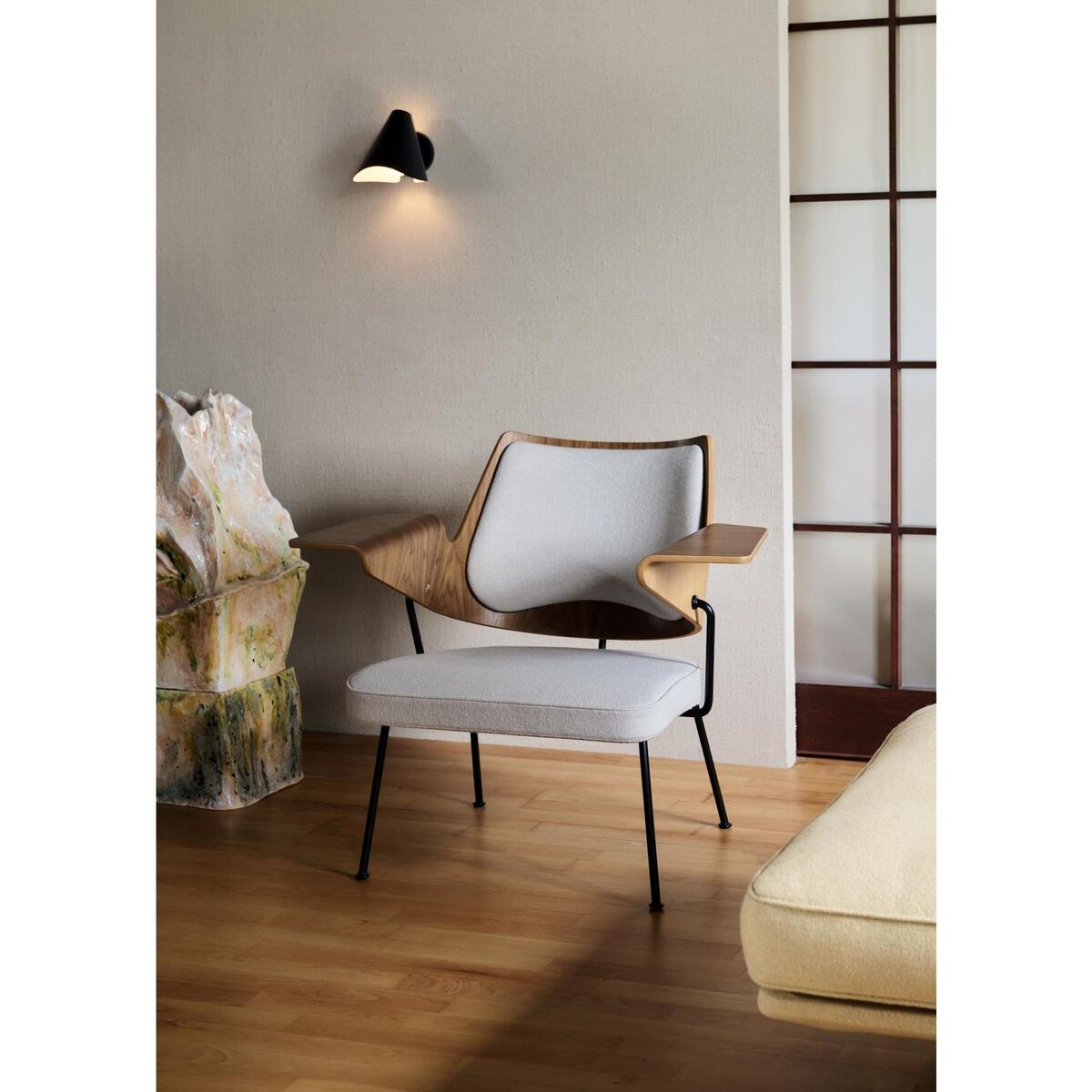 Bonnet SC103 Wandlamp Zwart