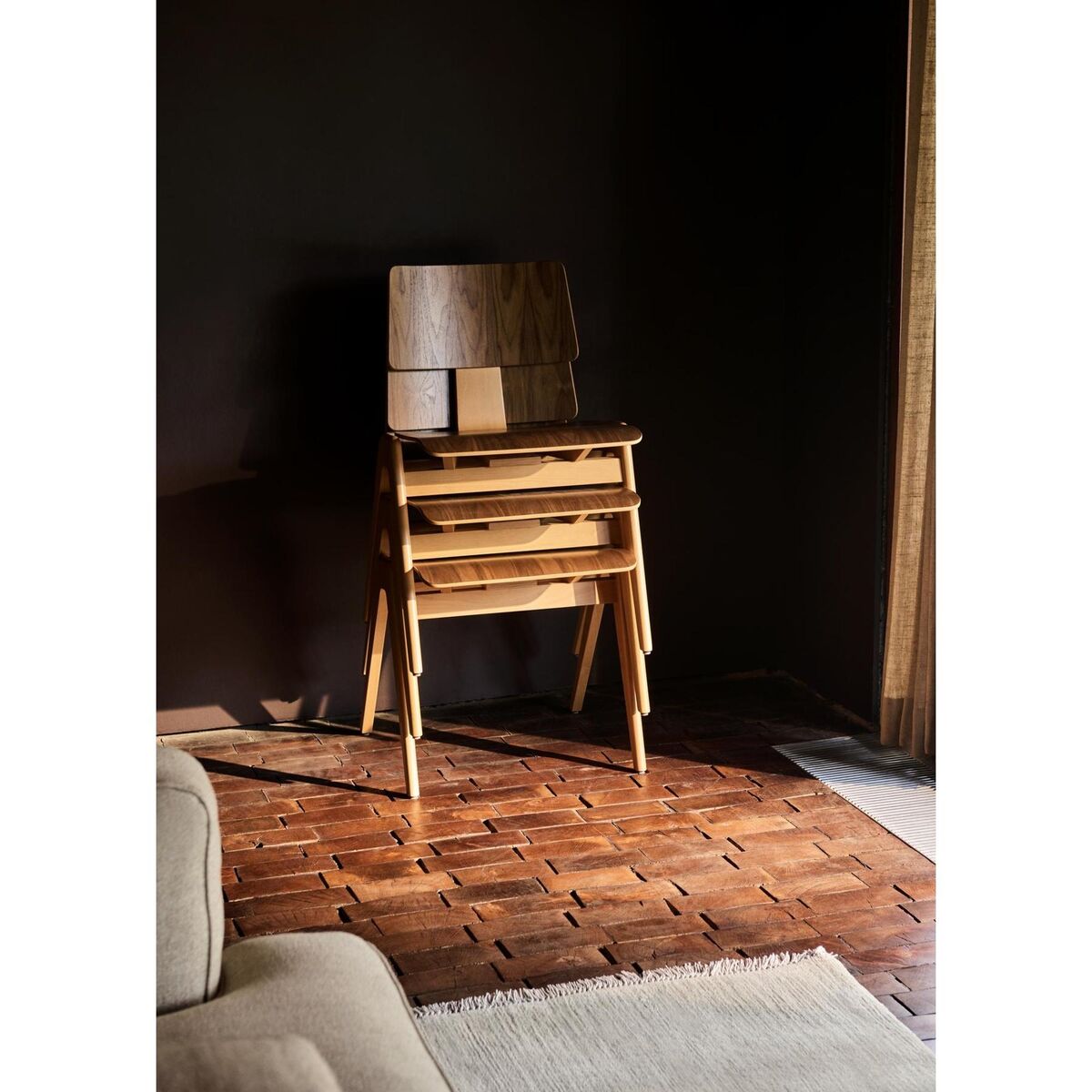 Daystak RD1 Dining Chair Beech