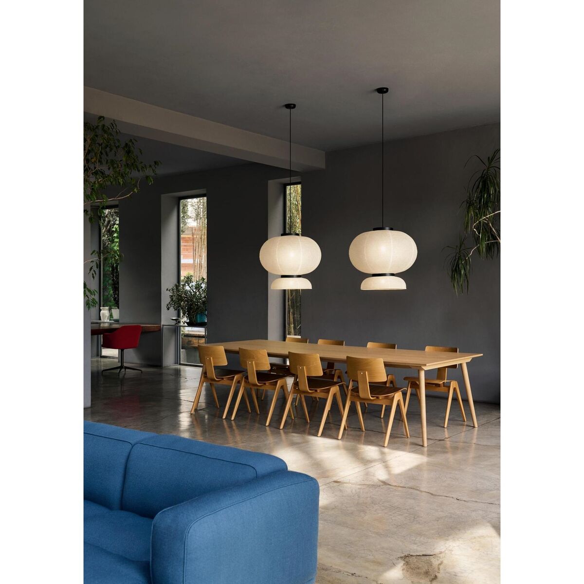 Daystak RD1 Sedia da Pranzo Faggio/ Noce