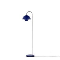 Flowerpot VP12 Lampa Stojąca Kobaltowo-niebieska