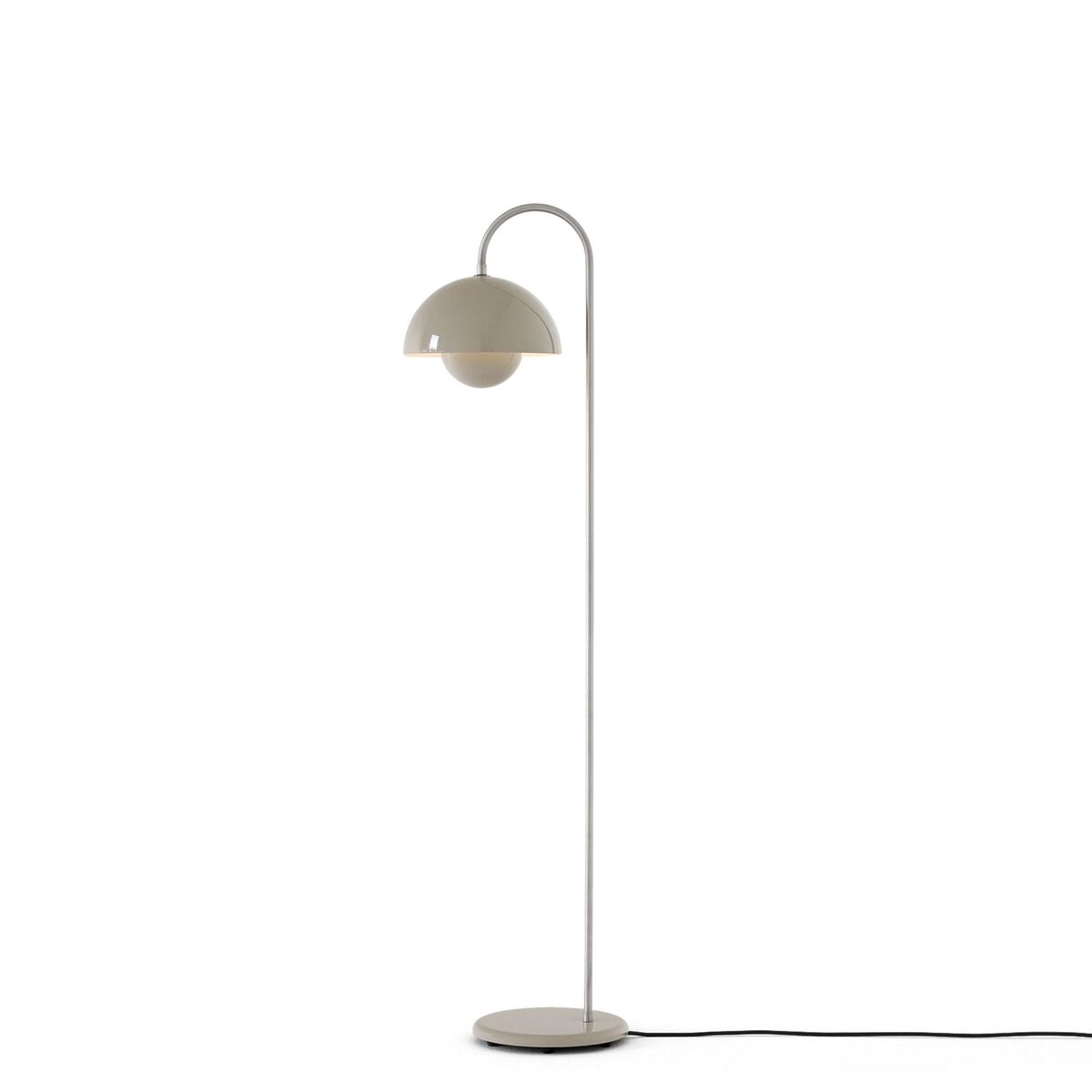 Flowerpot VP12 Stehlampe Grau Beige