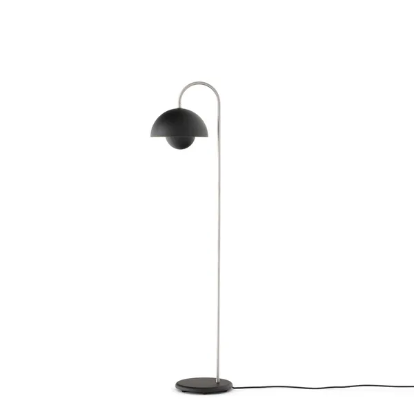 Flowerpot VP12 Floor Lamp Matt Black