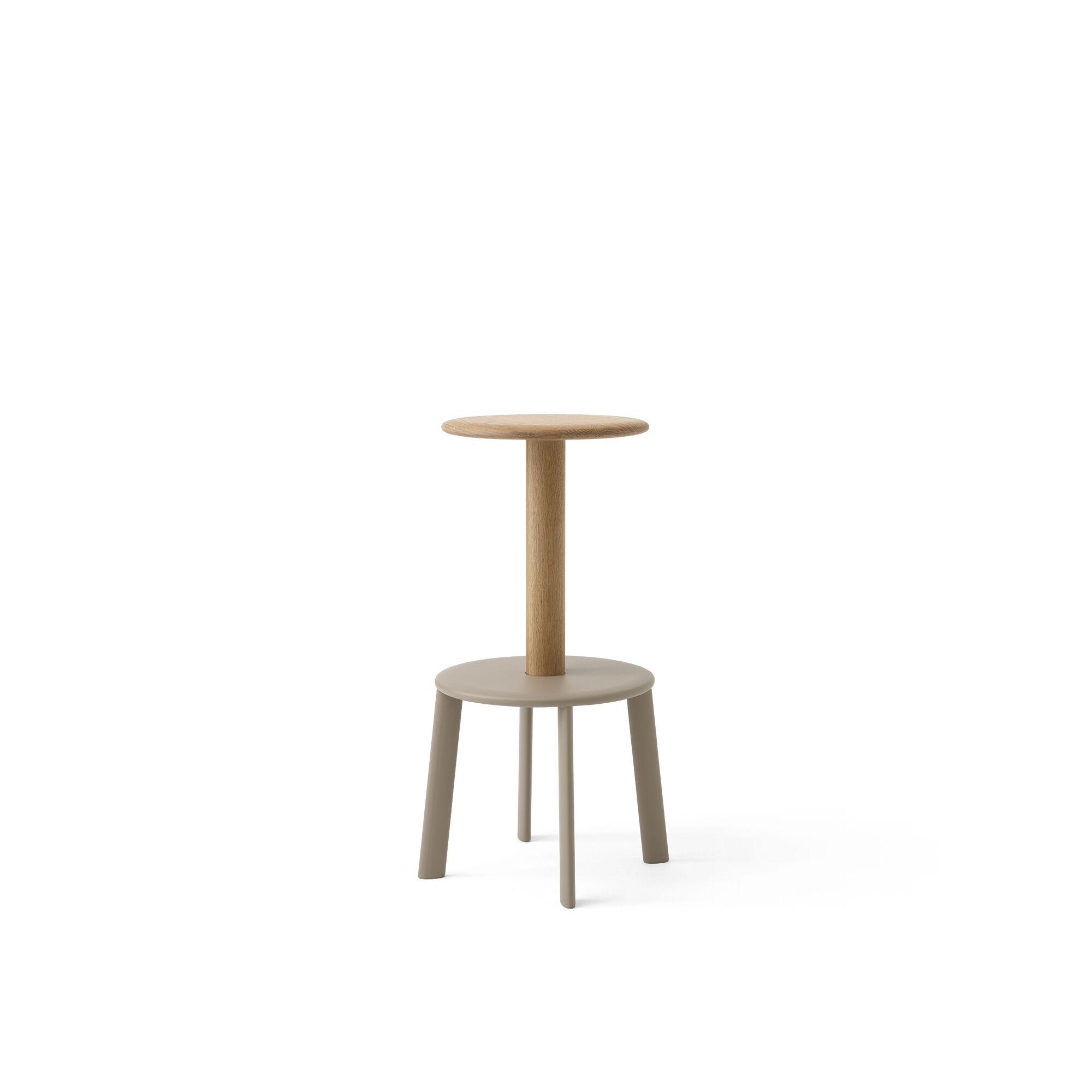 Massif AV40 Barstol Eg/Grå Beige