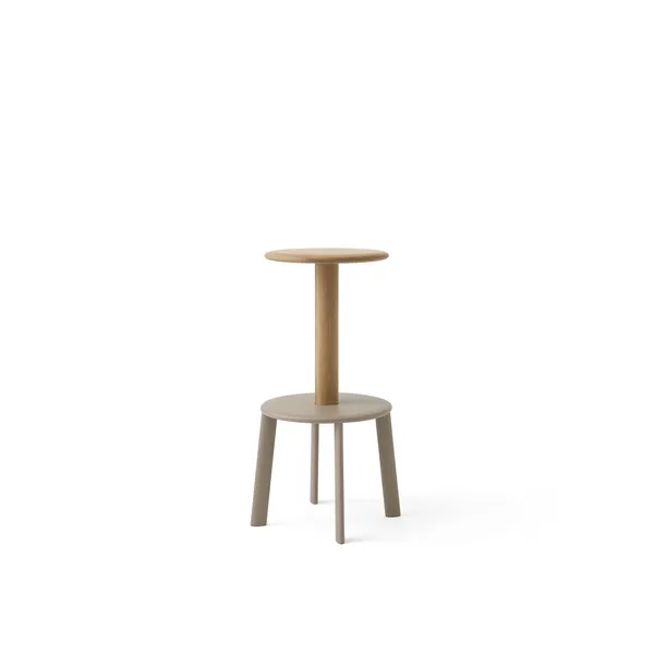 Massif AV40 Bar Stool Oak/ Gray Beige
