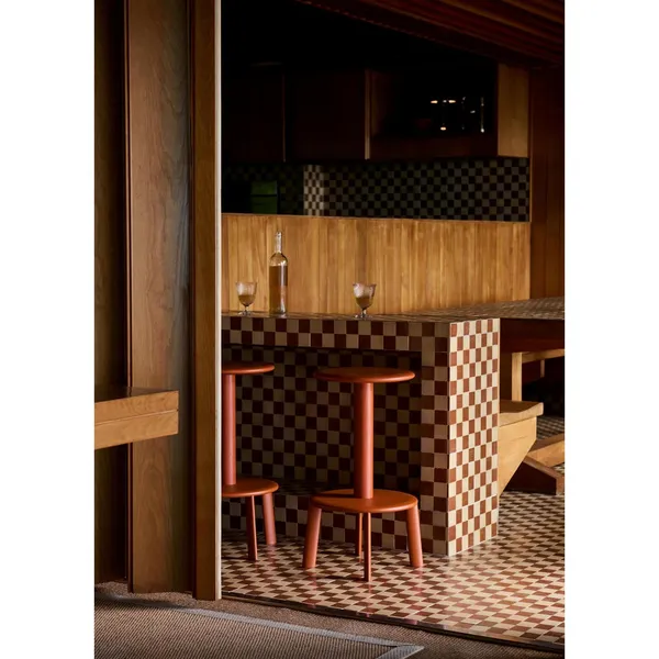 Massif AV40 Bar Stool Oak/ Gray Beige