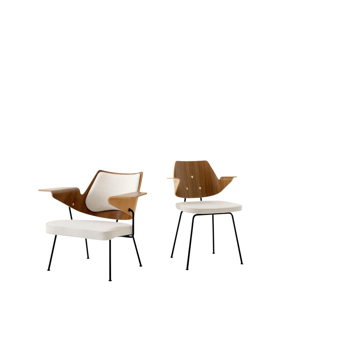 RFH RD8 Poltrona Con Seduta Noce/Hallingdal 103