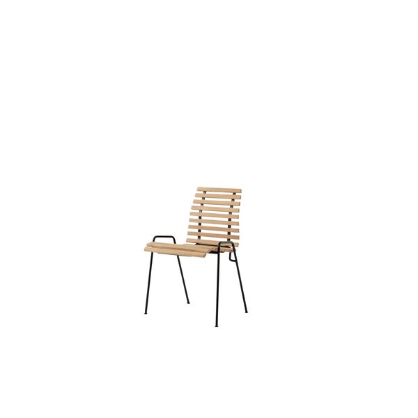 RFH RD4 Krzesło Ogrodowe Teak/ Czarny
