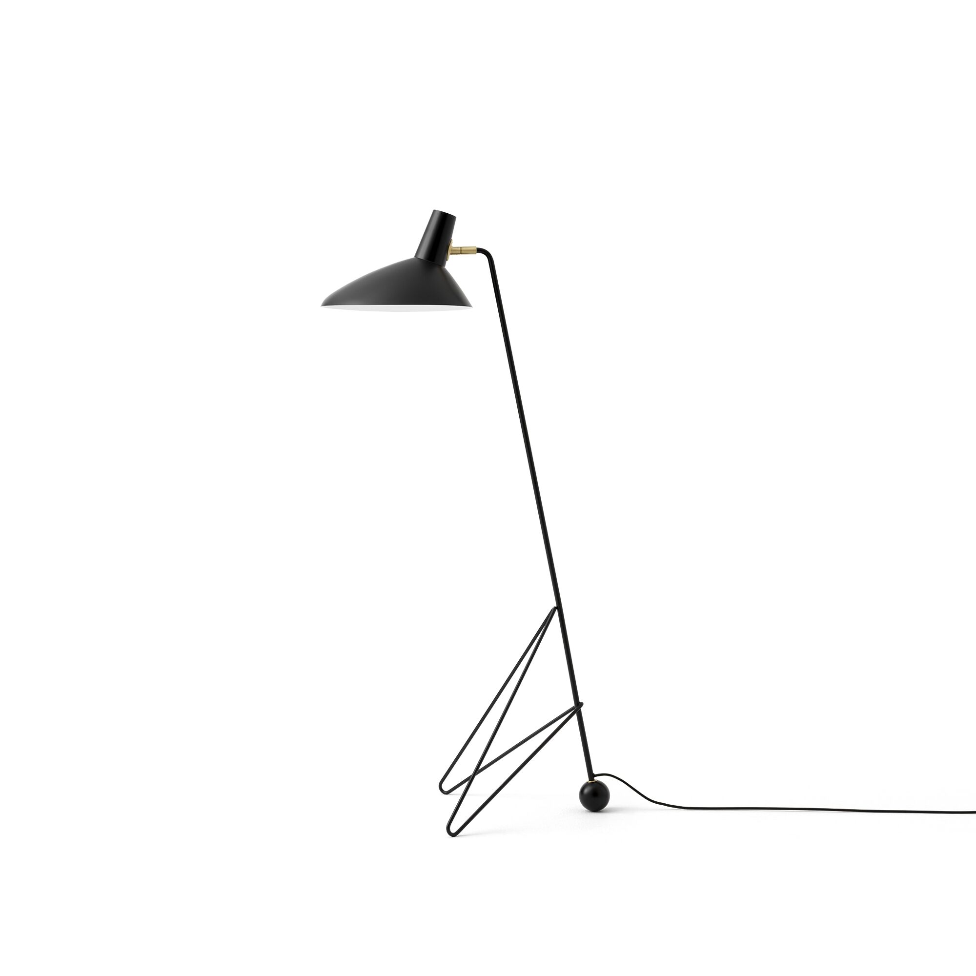 Tripod HM8 Golvlampa Matt Svart