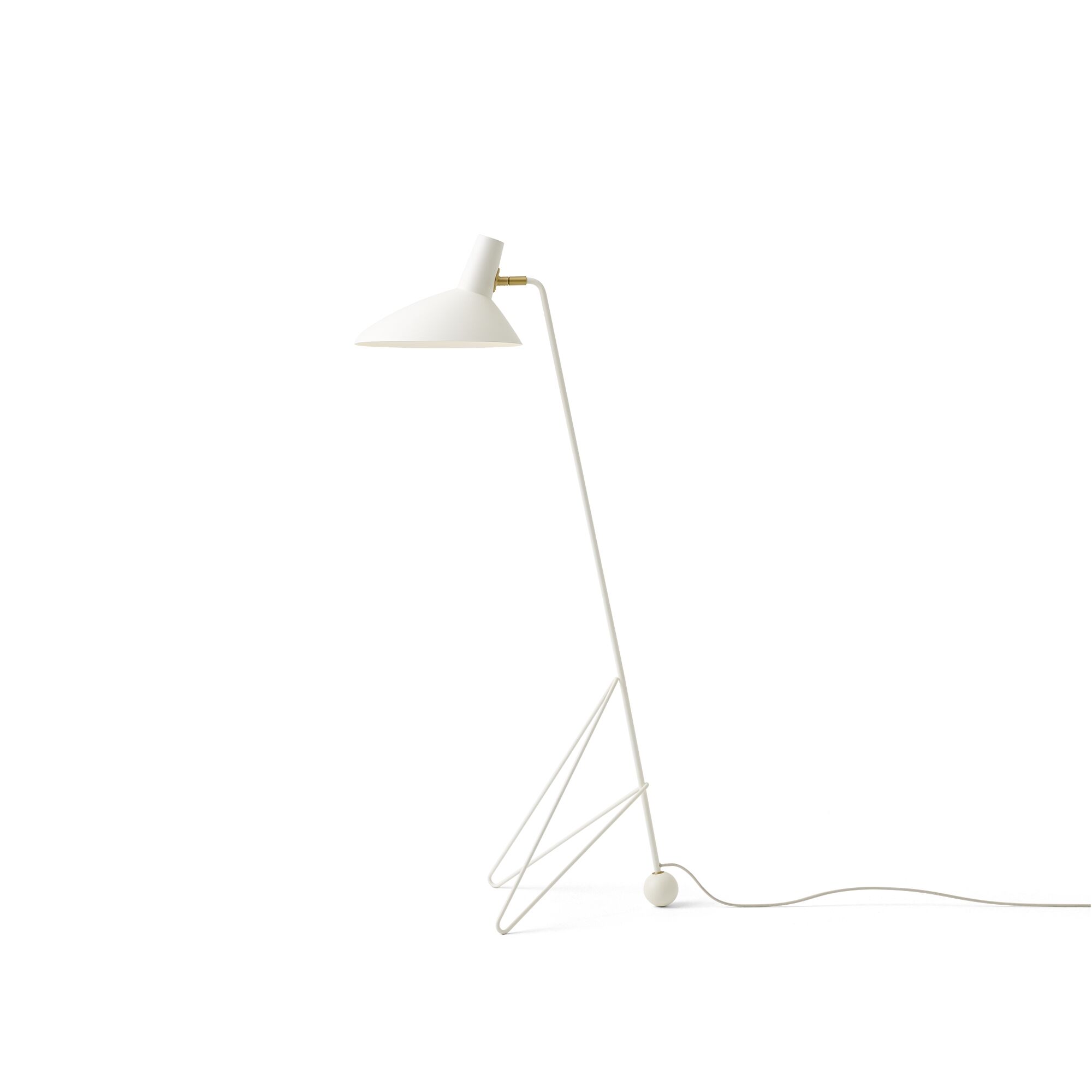 Tripod HM8 Golvlampa Matt Vit