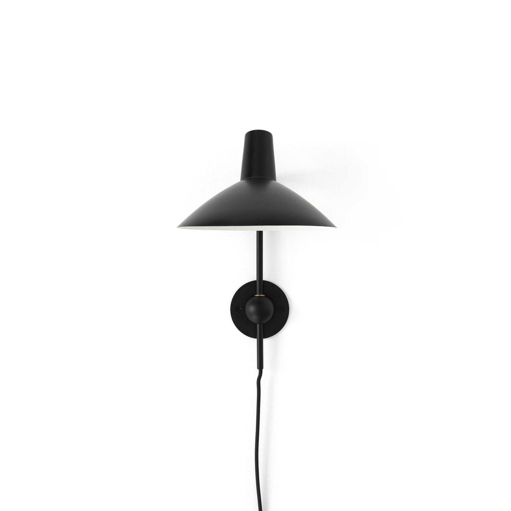 Noir HM12 Applique Murale Mat