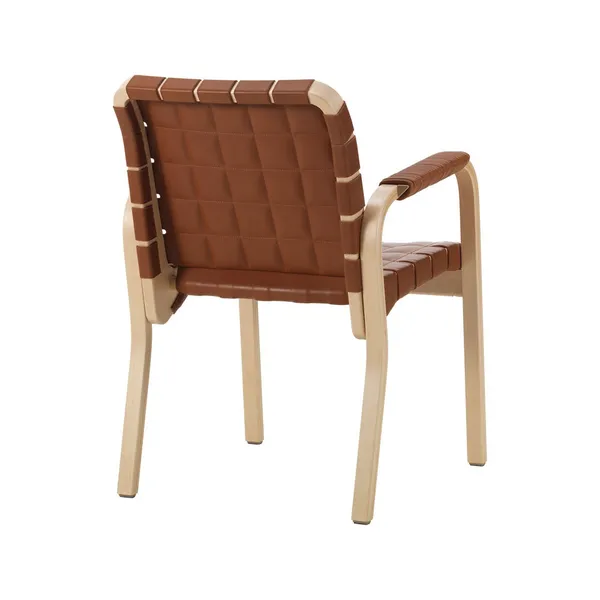 A45 Dining Chair Birch/Cognac