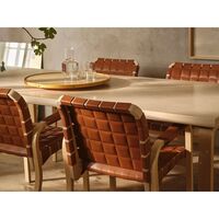 A45 Dining Chair Birch/Cognac