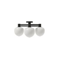 MEMOIR 120 III Ceiling Light Black/ Opal