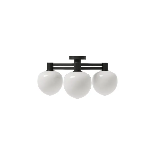 MEMOIR 120 III Ceiling Light Black/ Opal
