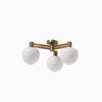 MEMOIR 120 III Ceiling Light Brass/ Opal