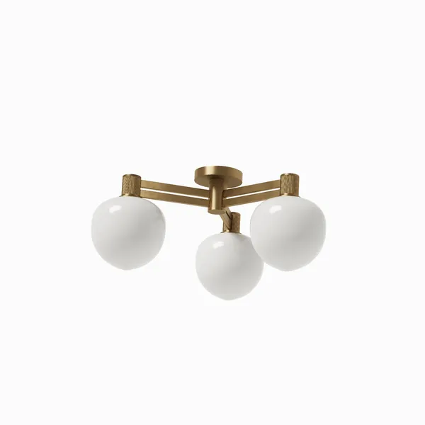 MEMOIR 120 III Ceiling Light Brass/ Opal
