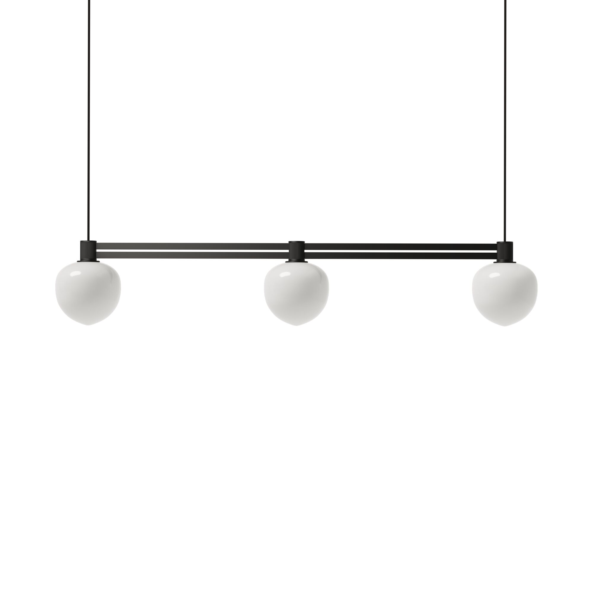 MEMOIR 120 SIDE BY SIDE III Taklampe Sort/Opal
