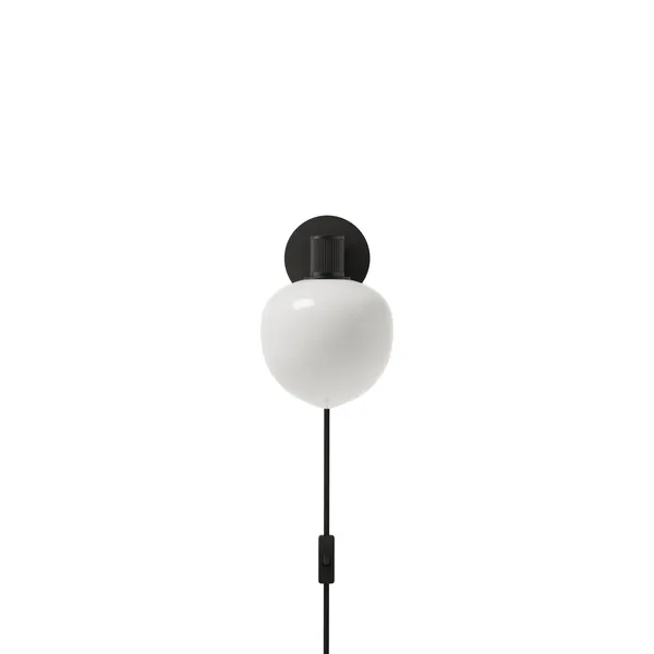 MEMOIR 120 Vegglampe Sort/Opal