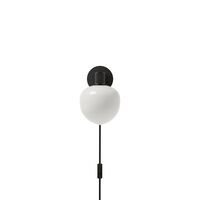 MEMOIR 120 Vegglampe Sort/Opal
