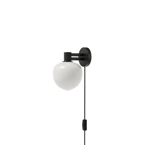 MEMOIR 120 Vegglampe Sort/Opal