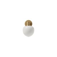 MEMOIR 120 Wandlampe Messing/Opal