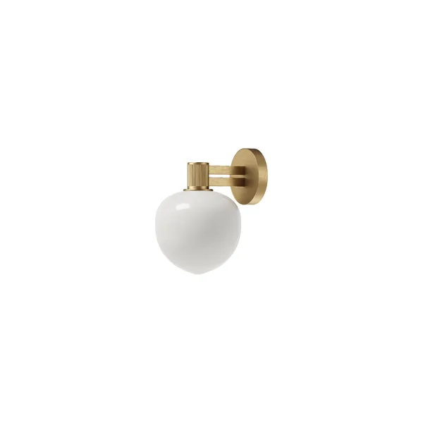 MEMOIR 120 Wandlampe Messing/Opal