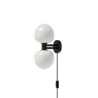 MEMOIR 120 II Wall Lamp Black/Opal