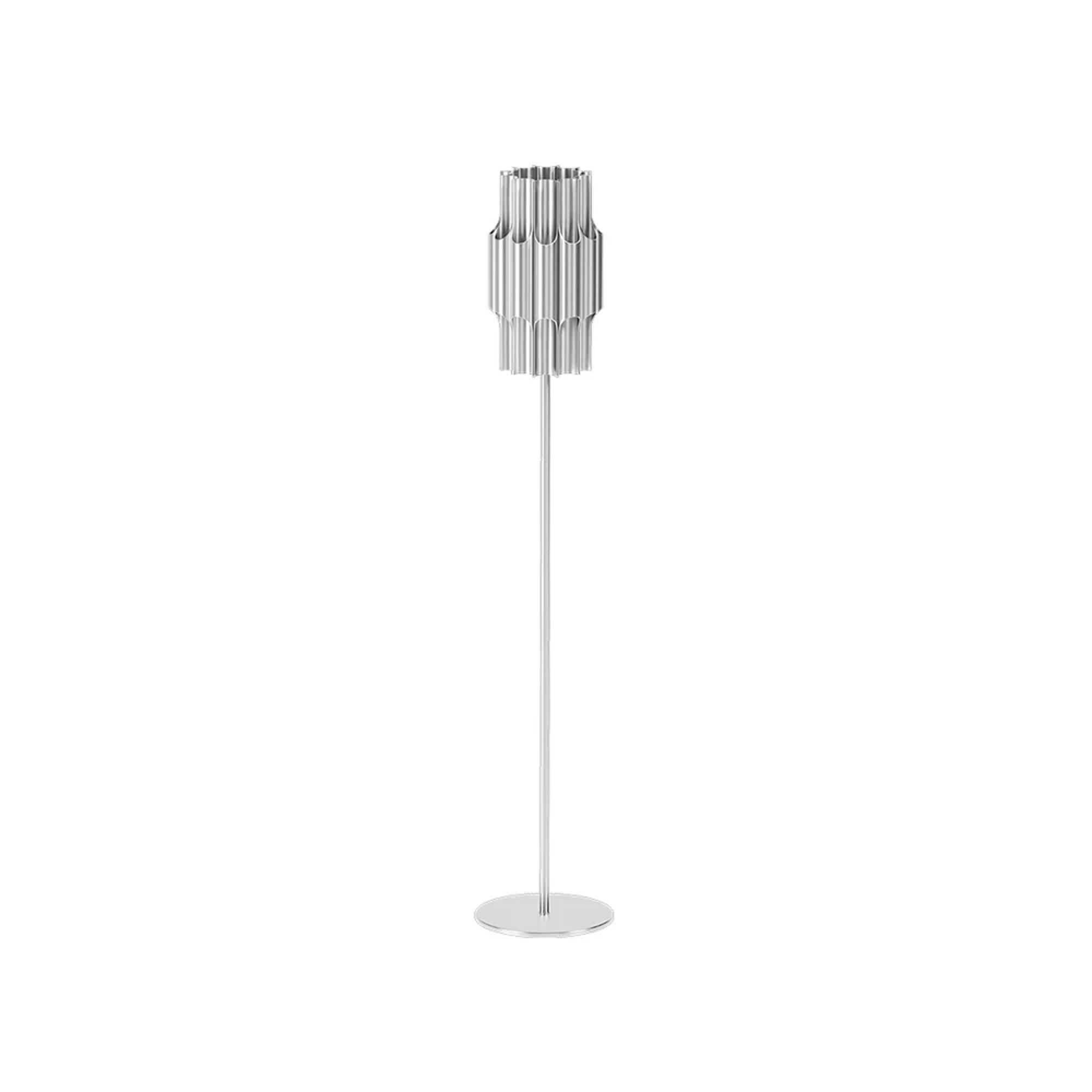 PAN 190 Golvlampa Aluminium