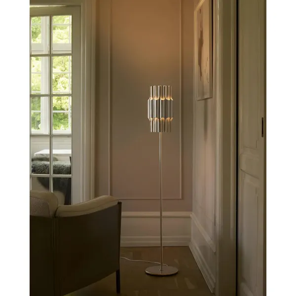 PAN 190 Gulvlampe Aluminium
