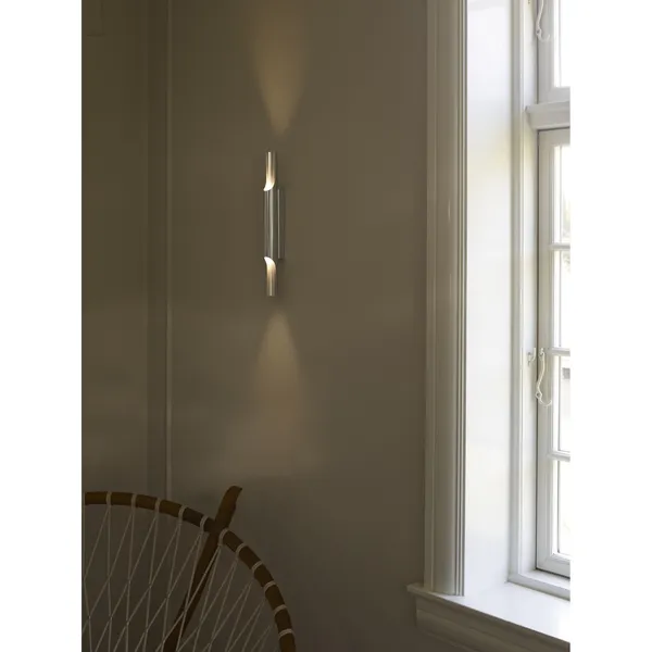PAN 38 Væglampe Aluminium