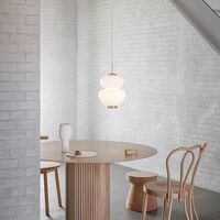 PEANUT 250 Pendant Opal/ Brass