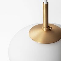 PEANUT 250 Pendant Opal/ Brass