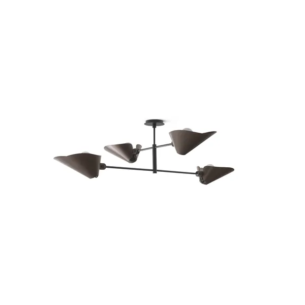 Bonnet SC91 Loftlampe Ø100 Bronze/Sort