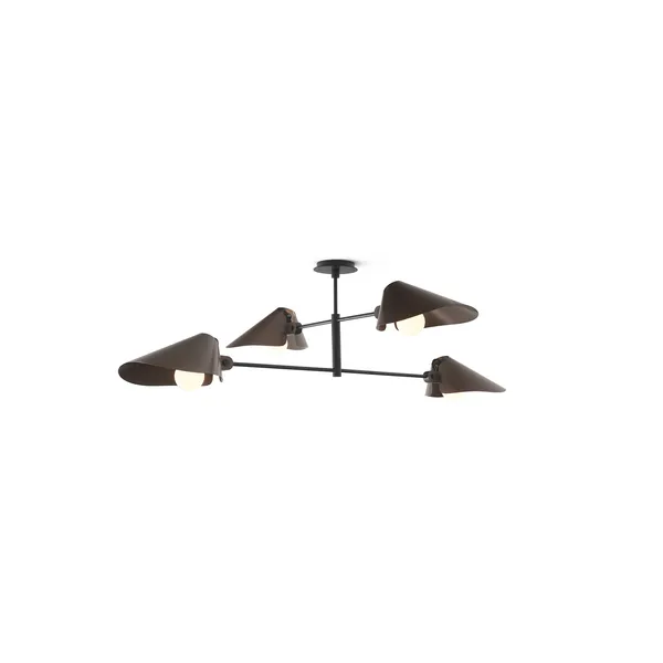 Bonnet SC91 Loftlampe Ø100 Bronze/Sort