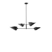 Bonnet SC92 Lysekrone Ø100 Sort