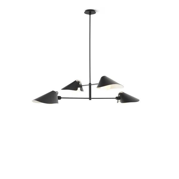Bonnet SC92 Lysekrone Ø100 Sort