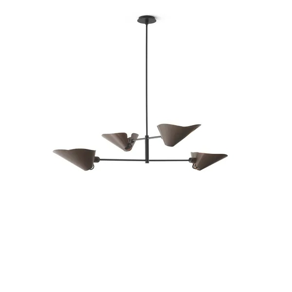 Bonnet SC92 Lysekrone Ø100 Bronze/Sort