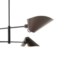 Bonnet SC92 Lysekrone Ø100 Bronze/Sort