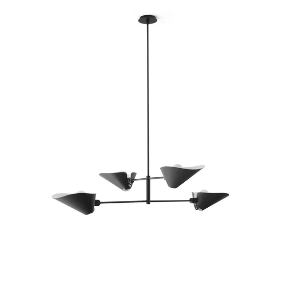 Bonnet SC93 Lysekrone Ø100 Sort