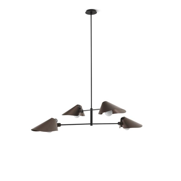 Bonnet SC93 Lampadario Ø100 Bronzo/ Nero