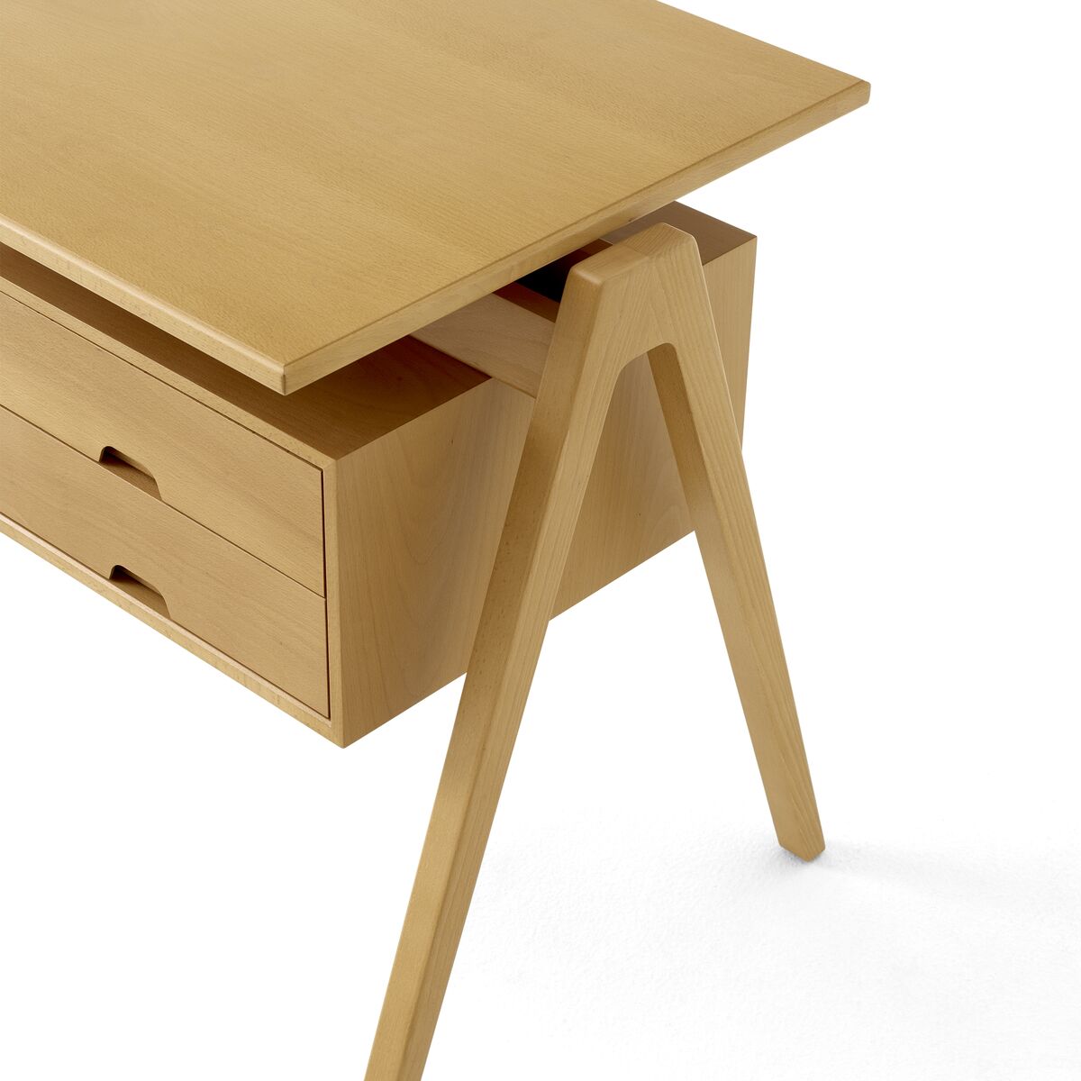Daystak RD3 Desk H71 Honey Colored Beech