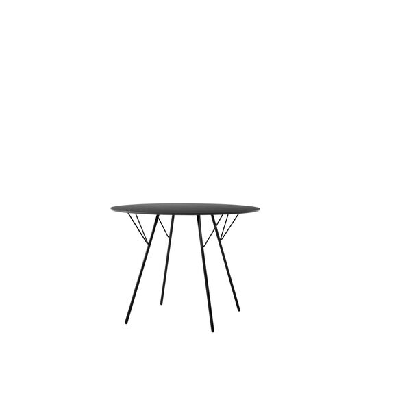 RFH RD6 ulkopöytä Ø97, musta