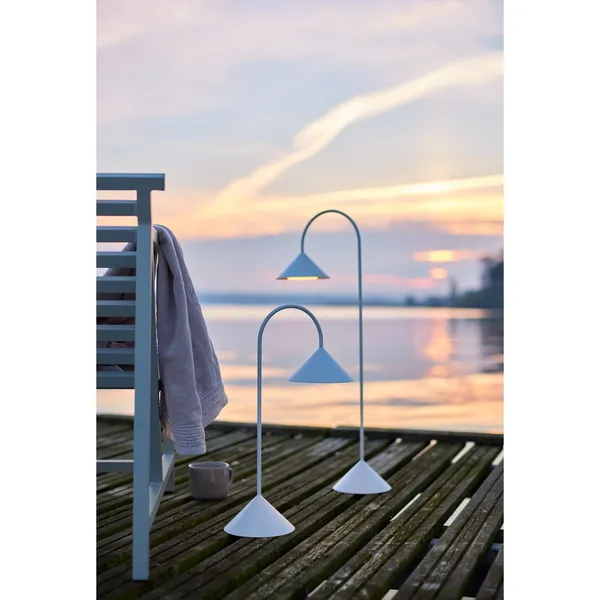 Grasp Draagbare Lamp H47 Mat Wit