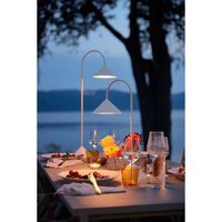 Grasp Draagbare Lamp H72 Mat Wit