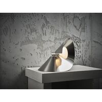 Peel Bordlampe Børstet/Rustfri Stål