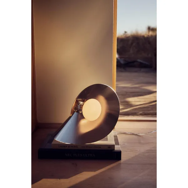 Peel Bordlampe Børstet/Rustfri Stål